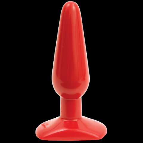 Butt Plug Red Slim Medium