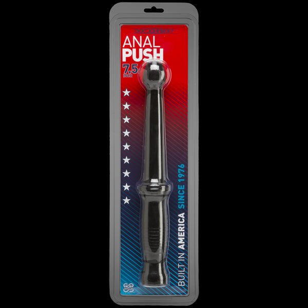 Anal Push Dildo - Black