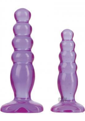 Crystal Jellies Anal Trainer Kit Purple