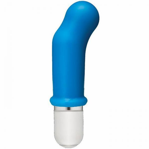 American POP!  Pow Vibrator Blue 10 Function Silicone