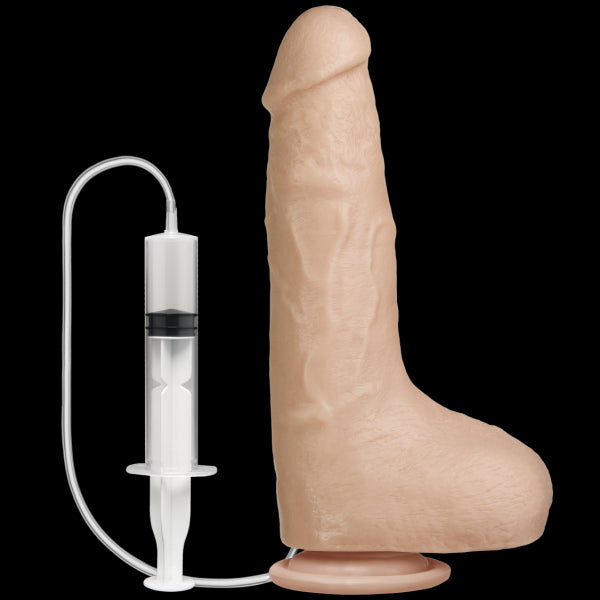 Squirting Realistic Dildo - Beige