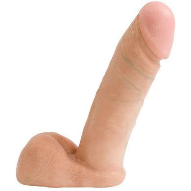 Vac U Lock Realistic Dildo 6 Inch - Beige