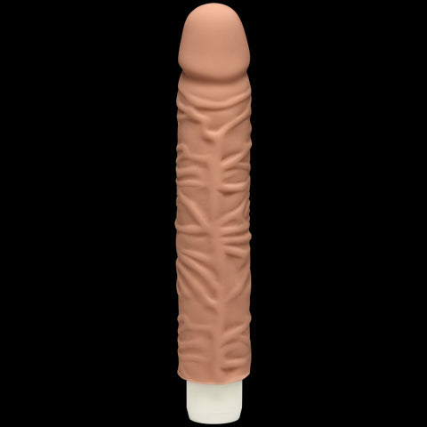 The D Shakin D 9 Inch Vibrating Caramel Dildo