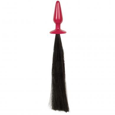 Reds Pony Play Medium Butt Plug Whip 5 Inch