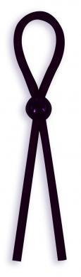 Silicone Cock Ties Cockring - Black