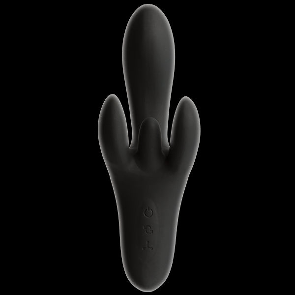 Kink Pulse Ultimate 4 Motor Silicone Vibrator Black