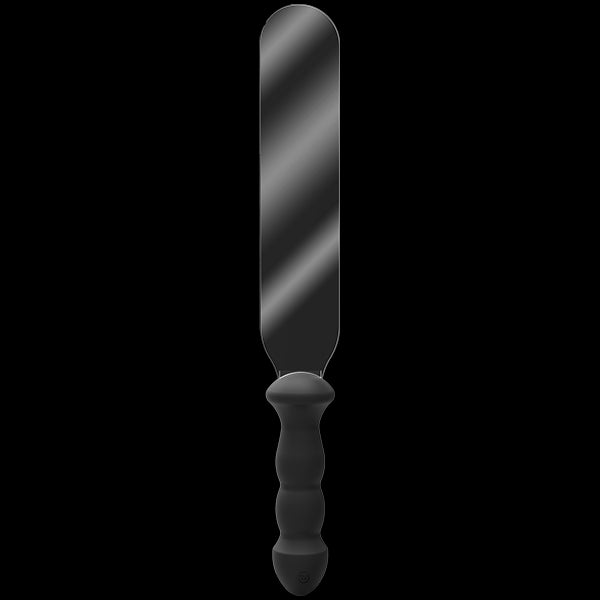 Kink The Enforcer Paddle Probe Silicone Black Clear