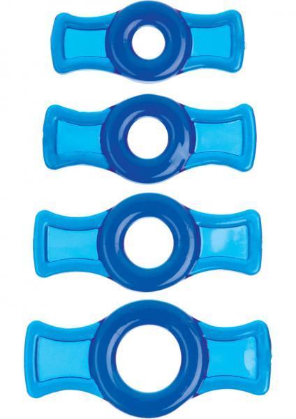 Titanmen Tools Cock Ring Set Blue