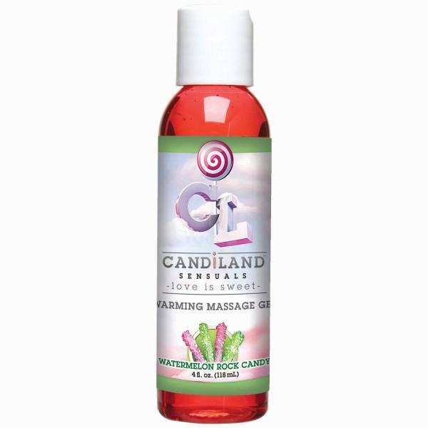 Candiland Warming Massage Gel Watermelon 4oz