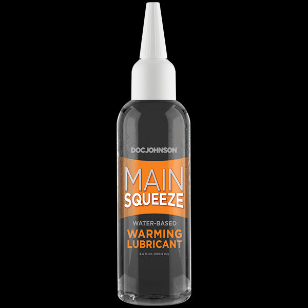 Main Squeeze Warming Water Based Lubricant 3.4oz