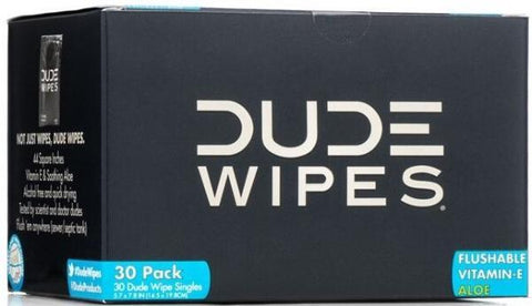 Dude Wipes 30 Dude Wipe Singles
