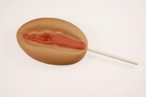 Super Vagina with Stick Butterscotch Lollipop