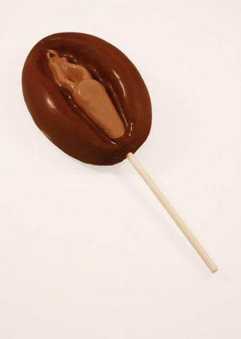 Erotic Chocolate Super Vagina with Stick Lollipop