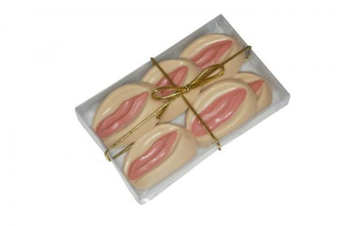 Bite Size Vagina Chocolate 6 Piece Gift Box