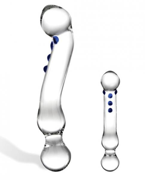 Glas 6 inches Curved G-Spot Glass Dildo