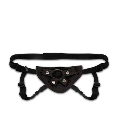 Lux Fetish Neoprene Strap On Harness Black O-S