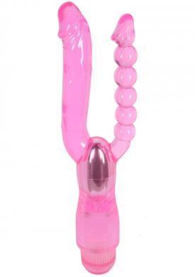 Dual Pleasure Vibe Waterproof - Pink