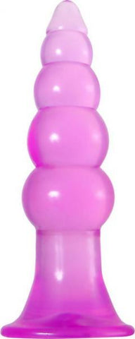 Fun Jelly Butt Plugs Pink Set of 2