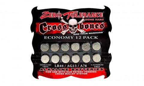 Crossbones 12 Pack Lr44 Battery