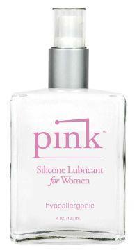 Pink Silicone Lube For Ladies 4 oz