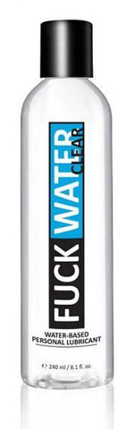 F*ck Water Clear Water Based Lubricant 8oz
