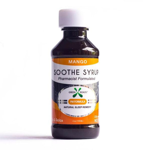 CBD Soothe Syrup 60mg Mango Natural Sleep Remedy 4oz