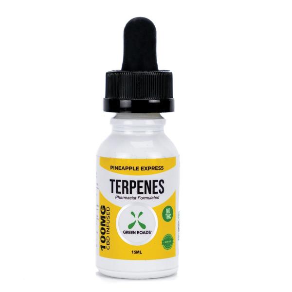 CBD Terpenes Oil Pineapple Express 100mg Bottle