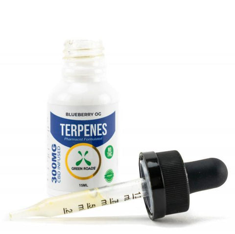 CBD Terpenes Oil Blueberry OG 300mg .5oz Bottle
