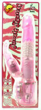 Jungle Jiggler Vibrator - Pink Bunny