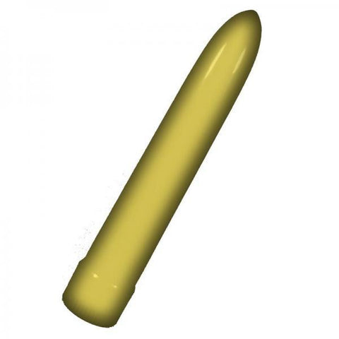 Lady's Mood 7 Inches Plastic Vibrator Yellow