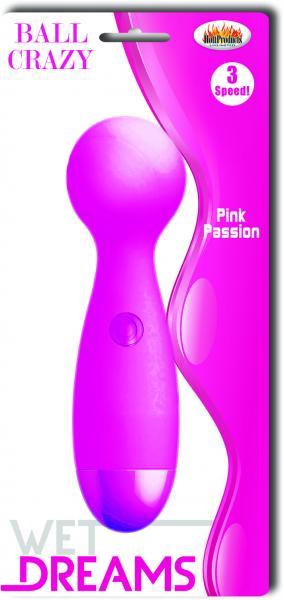 Ball Crazy Pink Passion Vibrator