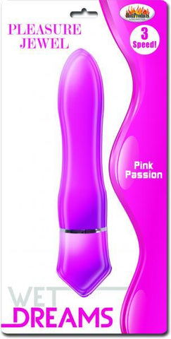 Wet Dreams Pleasure Jewel Vibe Pink Passion