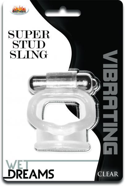 Wet Dreams Super Stud Sling Clear