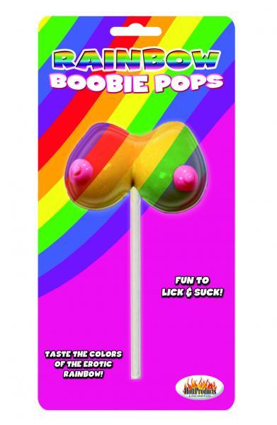 Rainbow Boobie Candy Pop