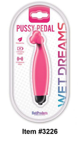 Wet Dreams Pussy Pedal Flower Play Vibe Magenta