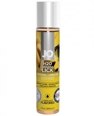 System JO H2O Flavored Lubricant Banana Lick 1oz