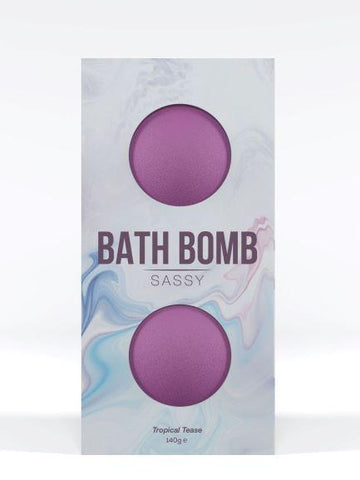 Dona Bath Bomb Sassy Tropical Tease 4.93 ounces
