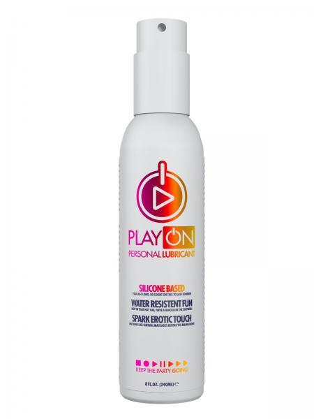 Play On Personal Lubricant Silicone Based 8oz