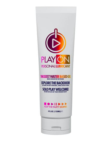 Play On H2O Lubricant 4oz Gel Tube