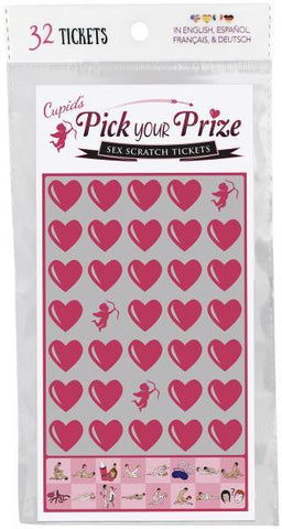 Cupid's Pick Your Prize Scratch Ticket