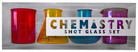 Chemistry Shot Glass Set