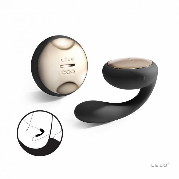 Ida Rotating Couples Massager - Black