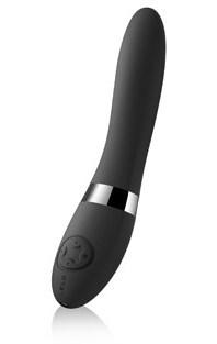 Elise 2 Dual Vibrating Silicone Vibrator Waterproof - Black