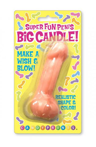 Super Fun Penis Big Candle Pink