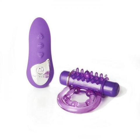 Sensuelle Remote Control Bullet Ring Purple