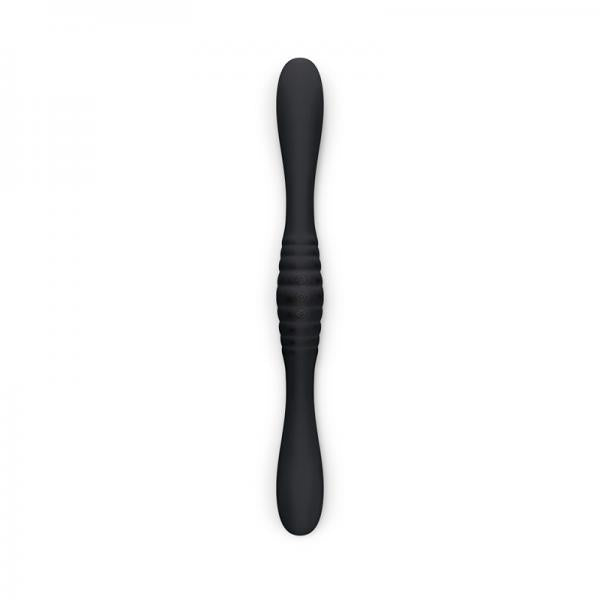 Shi Shi 2Fer Dual Massager Black Vibrator