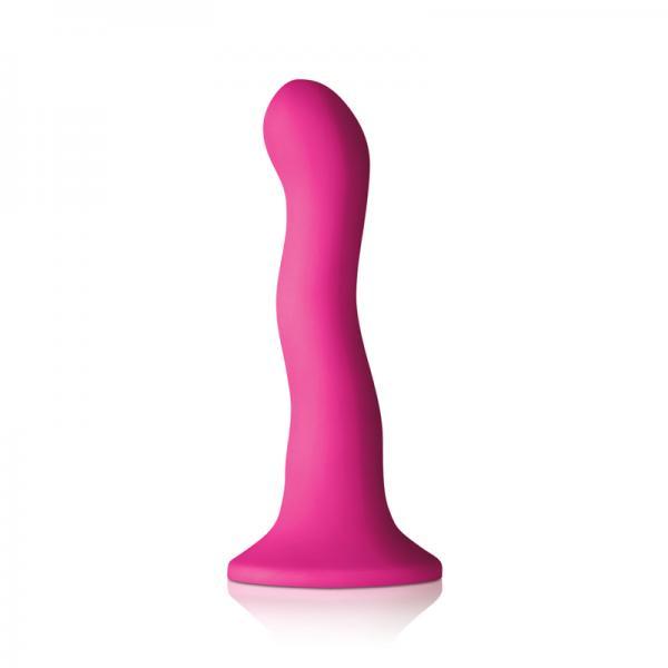 Shi Shi Ripple 6 Inches Dildo Pink