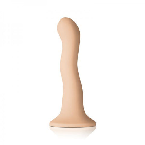 Colours Wave 6 inches Dildo White