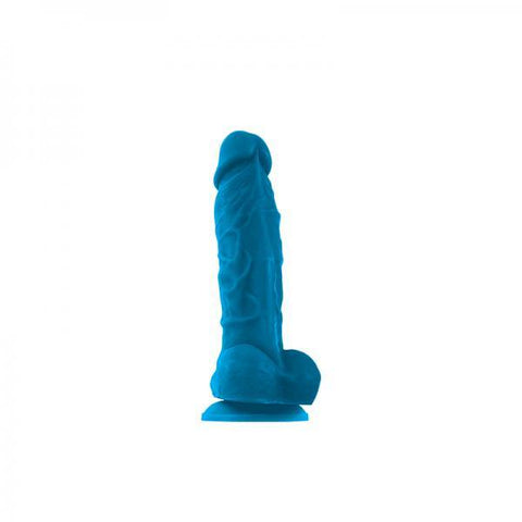 Colour Soft 5 inches Blue Dildo