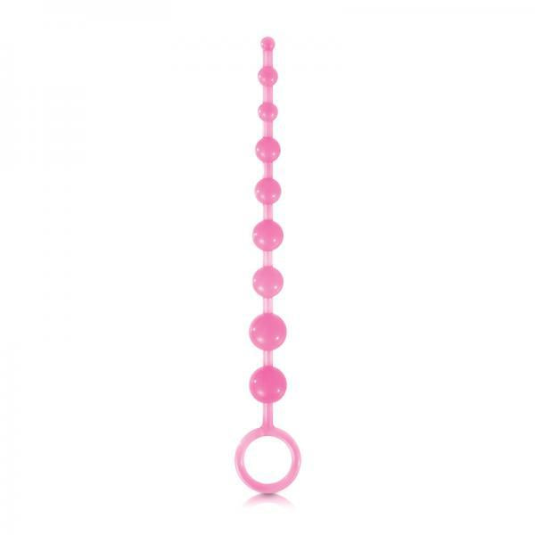 Firefly Pleasure Beads Pink Glow in the Dark